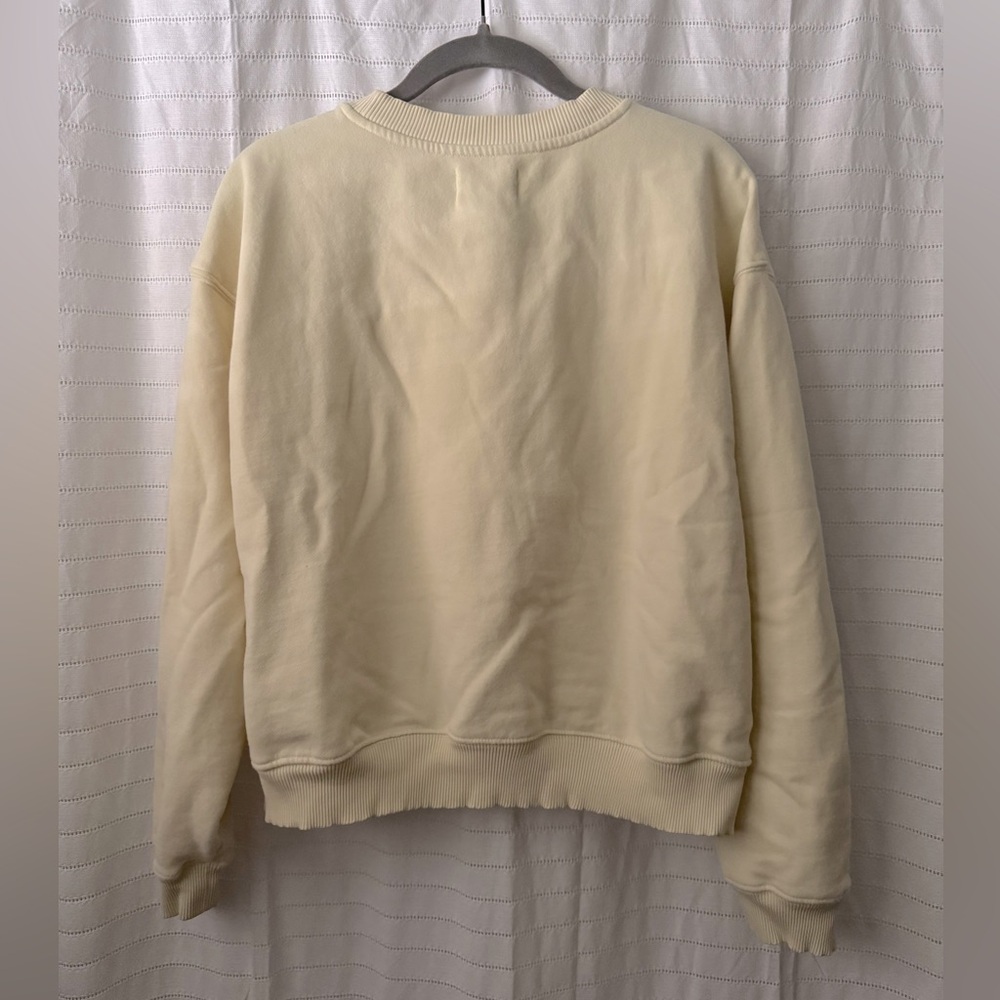 American Eagle Button Shoulder Crew Neck Sweatshi… - image 8